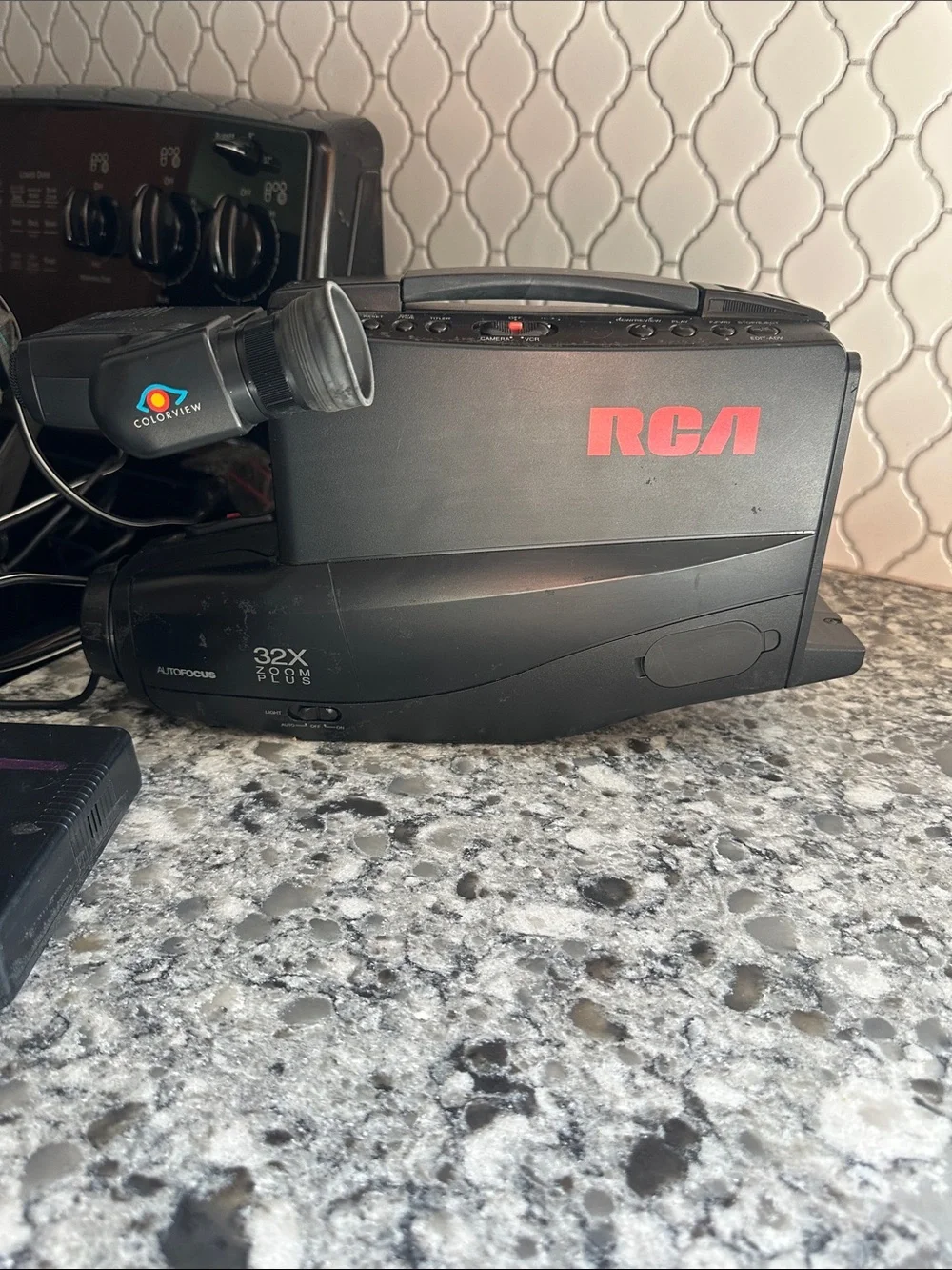 RCA Black 32X Zoom Camcorder - Compact Video Camera